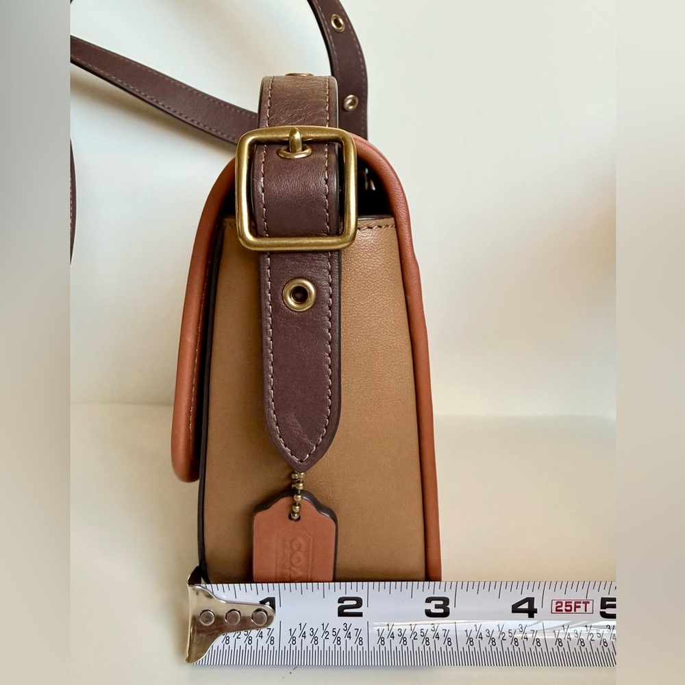 Coach Rambler Crossbody Colorblock Elm Multi Brown Tan Taupe
89126 - Picture 7 of 8